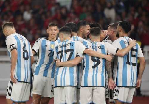 Argentina Kalahkan Timnas Garuda dengan Skor 2-0