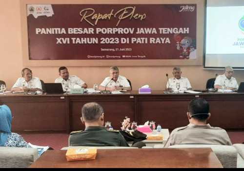 Kurang 45 Hari, KONI Jateng Selesaikan Kekurangan Persiapan Porprov XVI