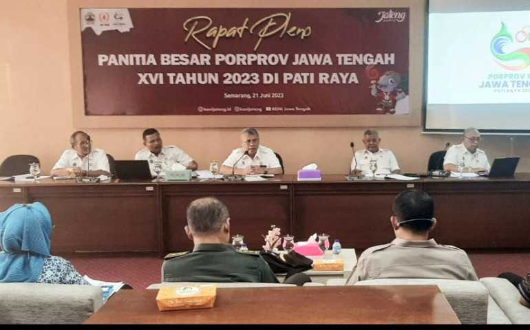 Kurang 45 Hari, KONI Jateng Selesaikan Kekurangan Persiapan Porprov XVI