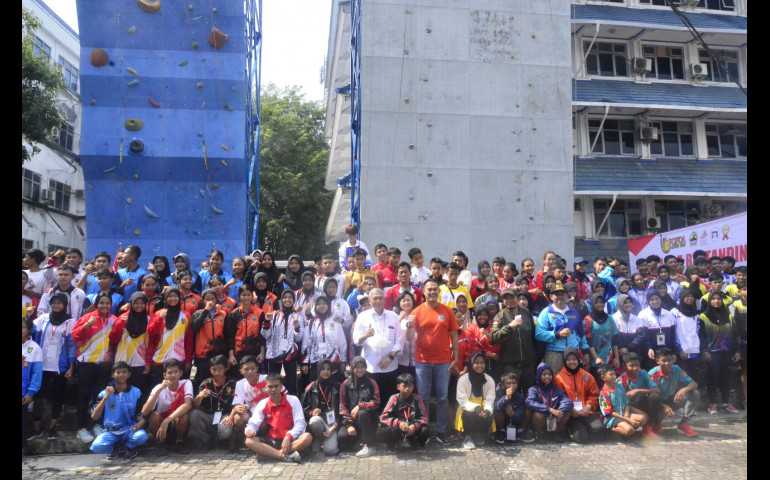 155 Atlet POPDA Jateng 2023 Cabor Panjat Tembing Berlaga di Udinus