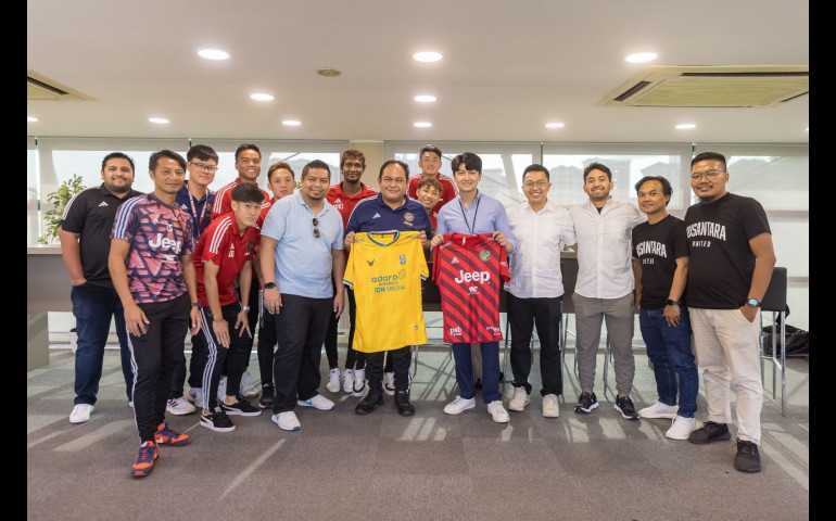 Nusantara United Jajaki Kerja Sama dengan Dua Klub Liga Primer Singapura