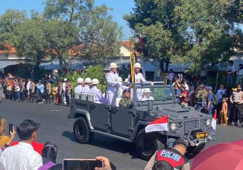 Puncak Perayaan HUT Bhayangkara ke-77, Polda Jateng Adakan Kirab Kebangsaan