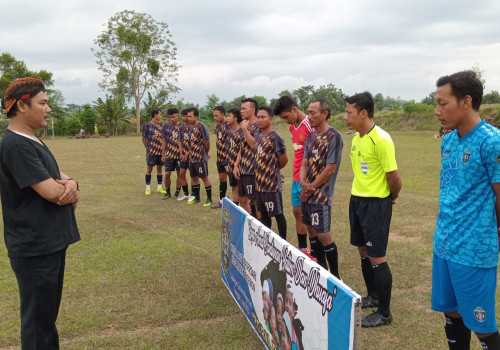 Sepak Bola Laga Amal Dibuka oleh Kepala desa Magersari Kendal, Diawali dengan Pertandingan Kuda Laut FC vs Bonsari FC