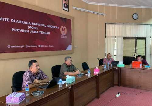 KONI Jateng akan Lakukan MOu dengan Kajati Jateng Terkair Dana Hibah dari Pemprov