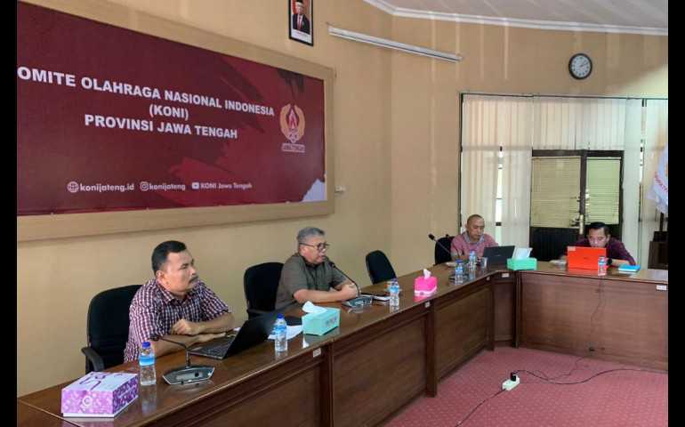 KONI Jateng akan Lakukan MOu dengan Kajati Jateng Terkair Dana Hibah dari Pemprov