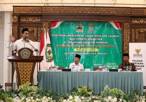 Kepala Baznas Jateng Apresiasi Kepedulian Duet Ganjar-Yasin Terhadap Santri
