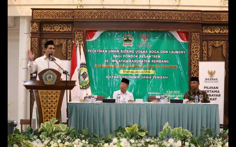 Kepala Baznas Jateng Apresiasi Kepedulian Duet Ganjar-Yasin Terhadap Santri