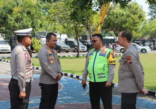 Cek Kesiapan Operasi Patuh Candi 2023 di Kendal, Dirlantas Polda Jateng: Tingkatkan Kepatuhan Berlalu Lintas