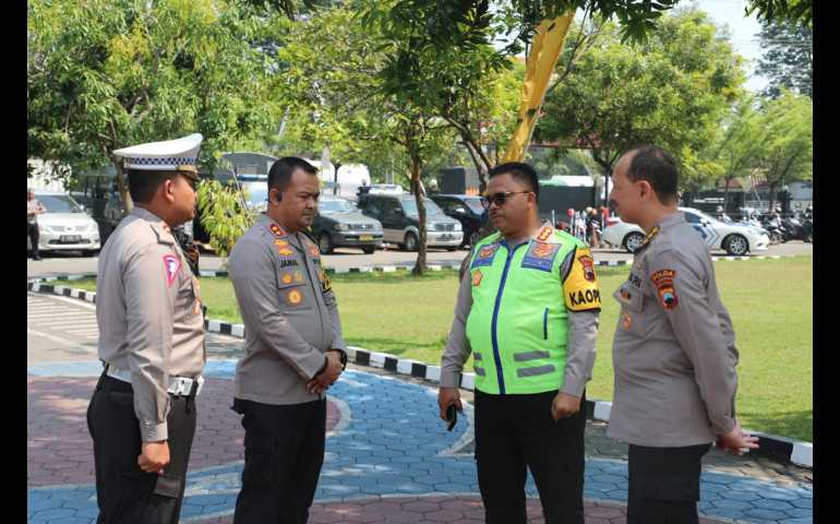 Cek Kesiapan Operasi Patuh Candi 2023 di Kendal, Dirlantas Polda Jateng: Tingkatkan Kepatuhan Berlalu Lintas