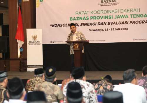 Taj Yasin Minta Baznas Kabupaten/kota Optimalkan Kinerja Sinergi Dengan Pemerintah Daerah