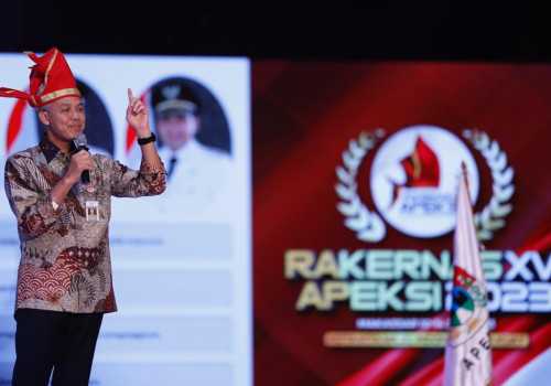 Di Depan Wali Kota se-Indonesia, Ganjar Paparkan Visi Pemberantasan Korupsi