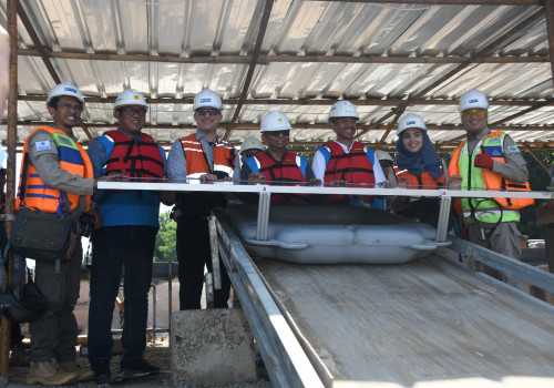 Komitmen Sediakan Energi Bersih, Komisaris dan Direksi PLN Tinjau Langsung Proyek PLTA Cisokan dan PLTS Apung Cirata