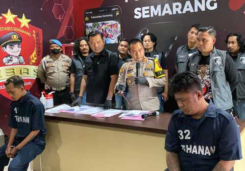 Polisi Bekuk Dua Pelaku Pembacokan di GBL Semarang