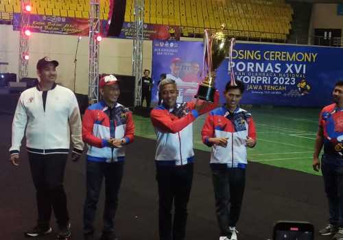 Koleksi 35 Mendali, Jateng Peroleh Juara Umum pada Pornas XVI Korpri 2023 Jawa Tengah