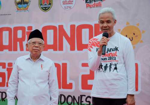 Hari Anak Nasional 2023, Wapres Ma’ruf Amin : Suara Anak Indonesia Harus Didengar