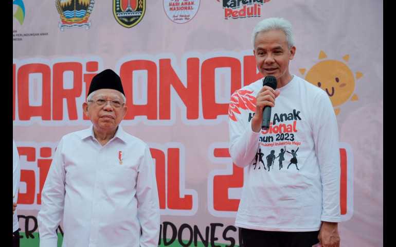 Hari Anak Nasional 2023, Wapres Ma’ruf Amin : Suara Anak Indonesia Harus Didengar
