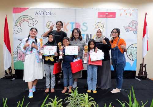 Hari Anak Nasional 2023, Aston Inn Pandanaran Semarang Gelar Lomba Mewarnai