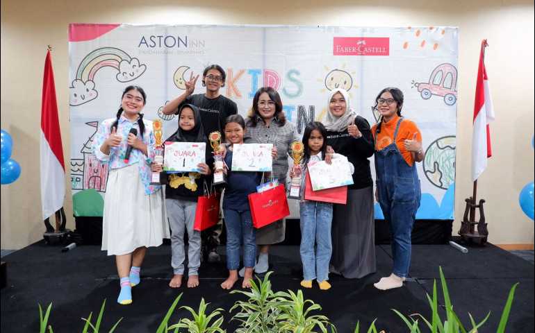 Hari Anak Nasional 2023, Aston Inn Pandanaran Semarang Gelar Lomba Mewarnai