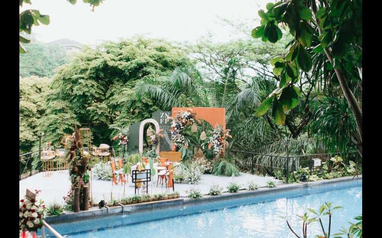 Konsep Pernikahan Alam Kian Diminati, Oak Tree Emerald Hotel Semarang Tawarkan Venue Wedding Outdoor