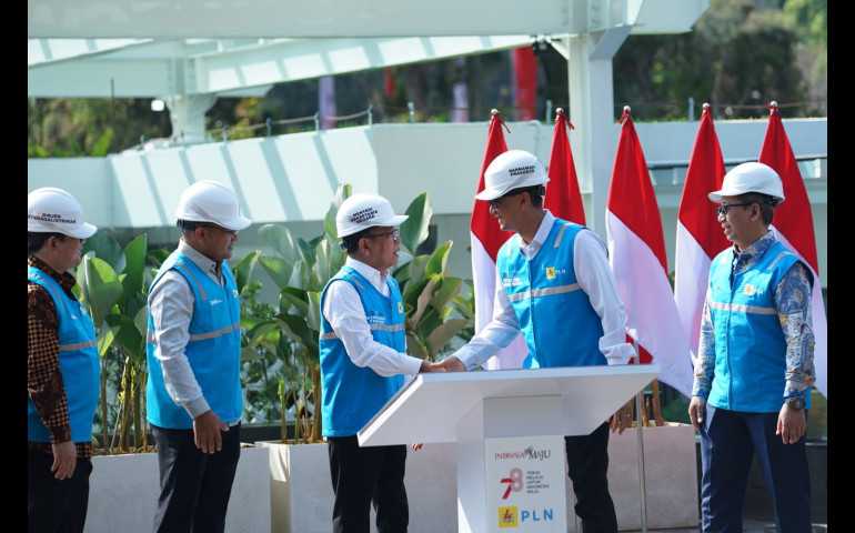 Sejarah Baru, Mensesneg Resmikan Revitalisasi Kelistrikan PLN di Istana Kepresidenan Jakarta Setelah 63 Tahun Sejak Zaman Bung Karno