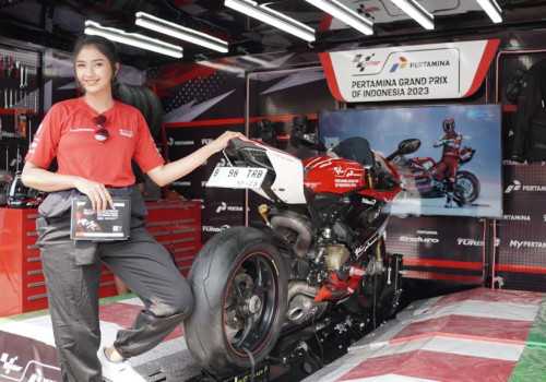 Pertamina GP Indonesia 2023 Ajak Warga Semarang Rasakan Pengalaman Jadi Pembalap MotoGP