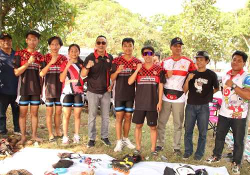 Dorong Semangat Atlet , Ketua KONI Kota Semarang Kunjungi Atlet Porprov 2023