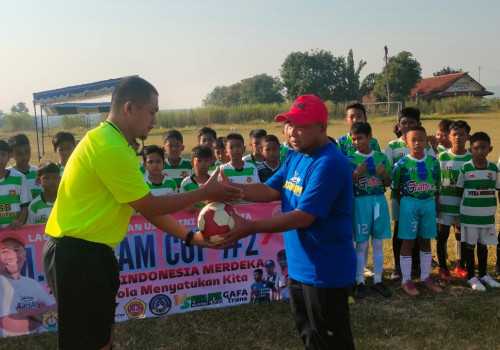 Wujud Cinta Sepak Bola, Muhammad Arkham Gelar Turnamen Sepak Bola Usia Dini