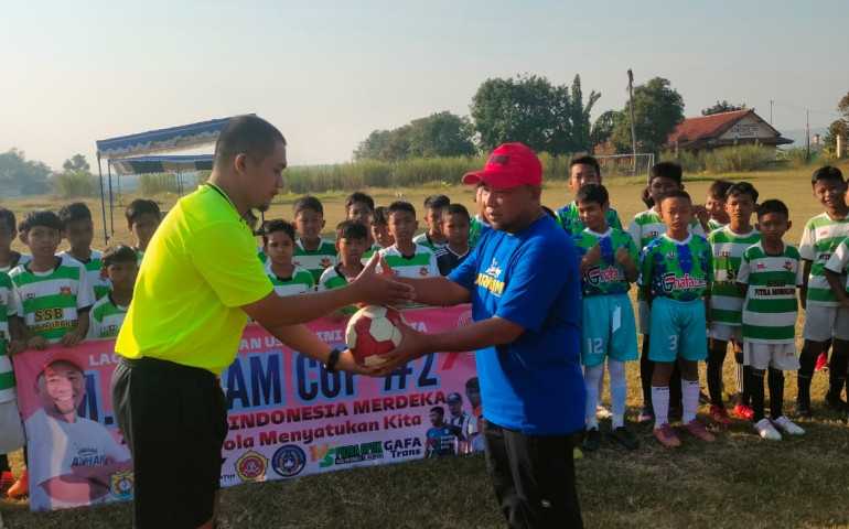 Wujud Cinta Sepak Bola, Muhammad Arkham Gelar Turnamen Sepak Bola Usia Dini