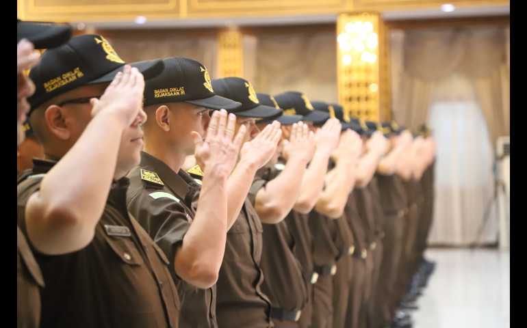 Buka Diklat Calon Jaksa, Wakil Jaksa Agung : Wujudkan Indonesia Maju dan Junjung Penegakan Hukum