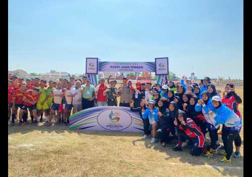 Diikuti Oleh 6 Putra dan 4 Tim Putri, Pertandingan Cabor Rugby Resmi Digelar