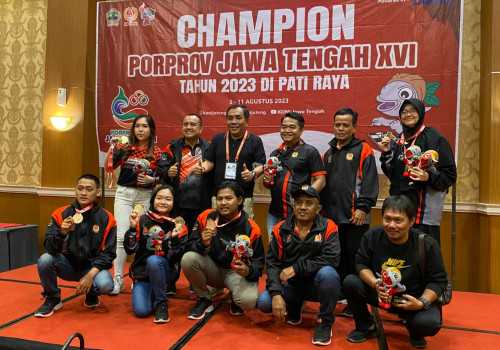 Porprov XVI Jateng 2023 : Cabur Catur Kota Semarang Sabet Dua Medali Emas