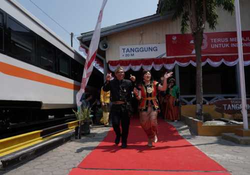 Peringati 156 Tahun Perjalanan Kereta Api Pertama di Indonesia,  KAI Daop 4 Semarang Napak Tilas ke Stasiun Tanggung