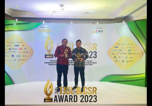 Pertamina Patra Niaga RJBT Raih Penghargaan Platinum dan Gold di Ajang TJSL & CSR Award 2023