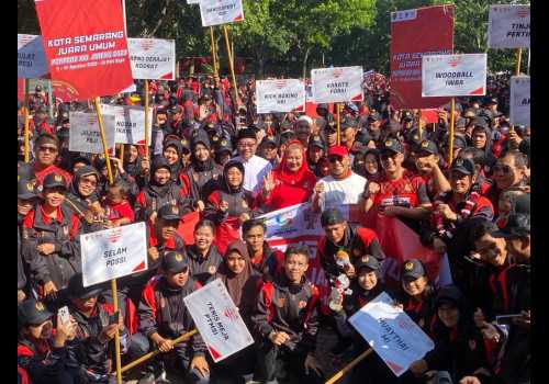 Pertahankan Gelar Juara Umum, Kota Semarang Berhasil Bawa Pulang 186 Medali Emas Porprov Jateng 2023