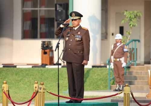 Pimpin Upacara Kemerdekaan ke-78 Republik Indonesia, Wakil Jaksa Agung : Warnai Kemerdekaan dengan Berikan Sumbangsih kepada Bangsa