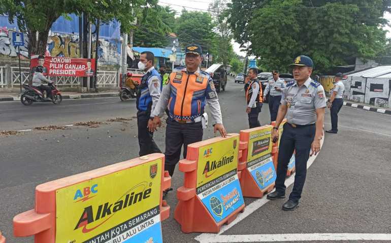 Jalan Veteran dan Kyai Saleh Semarang Resmi Diberlakukan Sistem Satu Arah