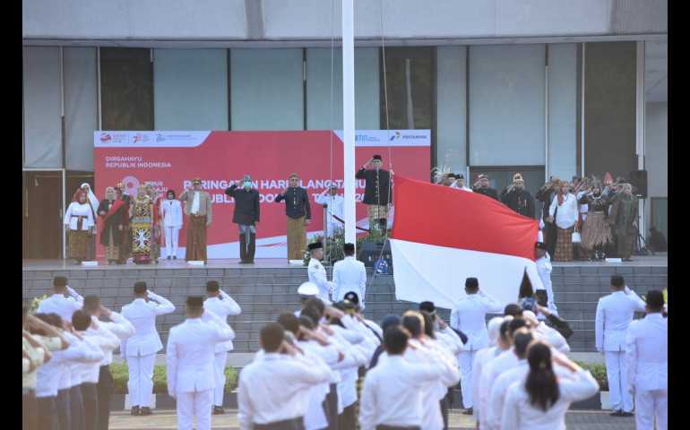 HUT ke-78 RI, Pertamina Satukan Energi Terus Melaju Untuk Indonesia Maju