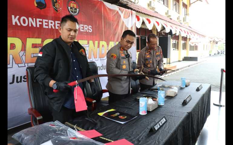 Polres Kendal Berhasil Tangkap Pelaku Tawuran Yang Tewaskan Korbannya