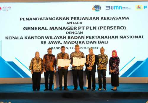 PLN Jalin Kesepakatan dengan Kementerian ATRBPN untuk Amankan Aset Tanah di Jawa Madura Bali