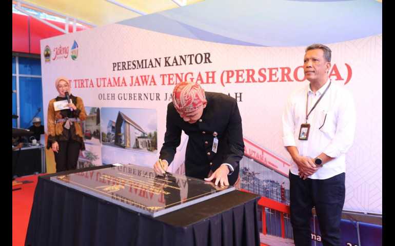 Kemarau, Pemprov Jateng Minta PT Tirta Utama Jawa Tengah Perluas Cakupan Suplai Air Bersih