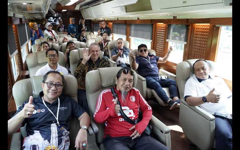 Rakernas X Jaringan Kota Pusaka Indonesia, 78 Kepala Daerah se-Indonesia Diajak Mengenang Perjalanan KA Pertama melalui Napak Tilas