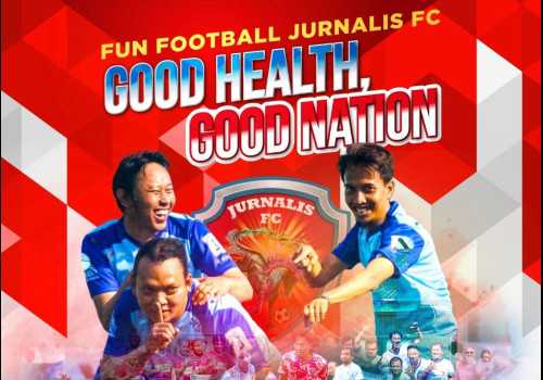 Gelar Fun Football Peringati HUT Kemerdekaan RI ke-78, Jurnalis FC Kota Semarang Libatkan Pemain Perempuan