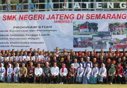 Ingin SMKN Jateng Diterapkan Nasional, Jokowi Perintahkan Mendikbud Lakukan Kajian