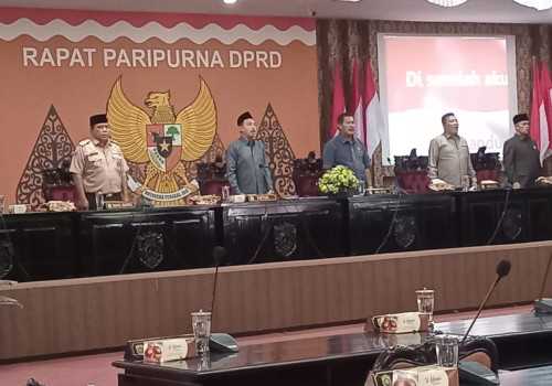DPRD Kendal Gelar Rapat Paripurna Setujui Perubahan KUA PPAS Tahun 2023