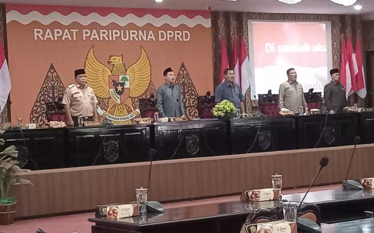 DPRD Kendal Gelar Rapat Paripurna Setujui Perubahan KUA PPAS Tahun 2023