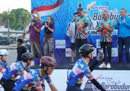 Bank Jateng Tour de Borobudur Memperkenalkan Potensi Jawa Tengah Melalui Sport Tourism