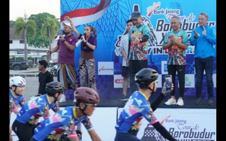 Bank Jateng Tour de Borobudur Memperkenalkan Potensi Jawa Tengah Melalui Sport Tourism