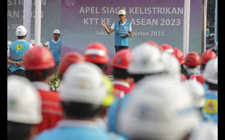 Gelar Apel Siaga KTT ke 43 ASEAN, Dirut PLN: Kami Siapkan Sistem Pengamanan Kelistrikan Berlapis