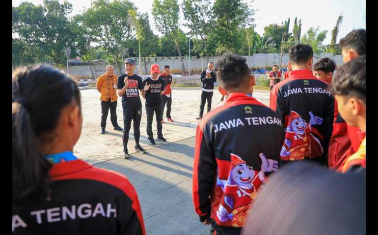 Pembibitan Tuai Hasil, Ganjar Bangga Atlet Popnas Jateng Sabet 39 Medali Emas