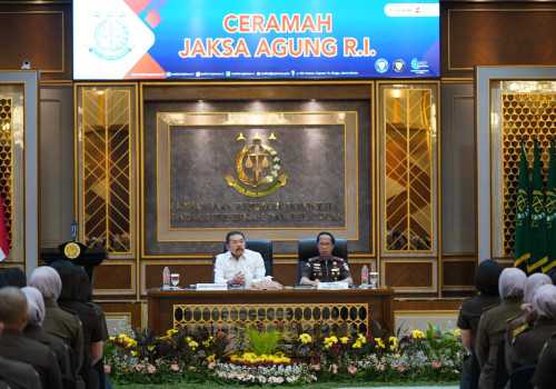 Wujudkan Sikap Jaksa PRIMA,  ST Burhanuddin : Tanamkan Jiwa Profesional, Responsif, Integritas, Bermoral dan Andal